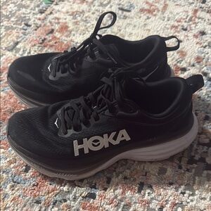 Hoka Black Athletic Sneakers